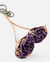 Charm portachiavi con fiori - | Pinko