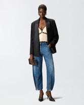 Top con inserti in pizzo - | Pinko