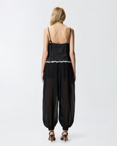 Top with lace inserts - | Pinko