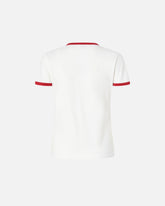 T-shirt con stampa logata - | Pinko
