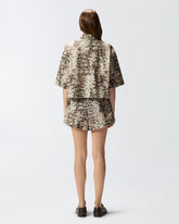 Shorts con motivo snake - | Pinko