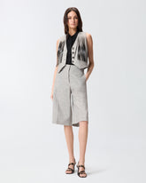 Gilet con frange - | Pinko