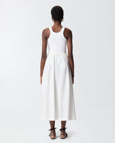 Jupe longue à taille élastiquée - | Pinko