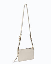 Borsa a tracolla Mini Double Bag in pelle con maxi borchie - | Pinko