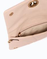Pochette a tracolla piccola Love Bag Click Horizontal in nappa trapuntata - | Pinko