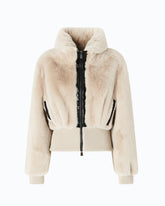 Faux fur bomber jacket - | Pinko