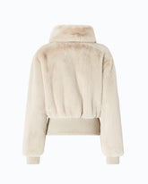 Faux fur bomber jacket - | Pinko