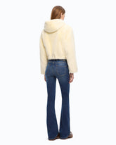 Giubbino cropped effetto pelliccia - | Pinko