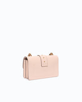 Borsa a tracolla Mini Love Bag One in pelle con fibbia gioiello - | Pinko