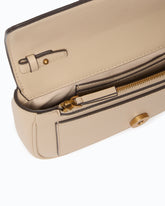 Petit sac porté épaule Love Bag Pocket en cuir avec boucle bijou - | Pinko