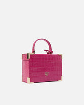 PINKO Galleria small crossbody vanity bag in crocodile-print leather - | Pinko