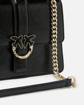 Borsa a mano piccola Love Bag Top Handle Light in pelle con fibbia gioiello PINKO Galleria - | Pinko