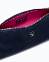 Borsa a spalla Mini Cylinder Bag in suede PINKO Galleria - | Pinko