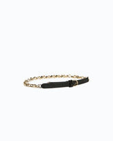 Cintura con inserto a catena 1,5 cm - | Pinko