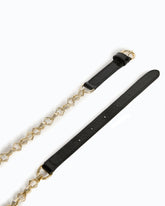 Cintura con inserto a catena 1,5 cm - | Pinko