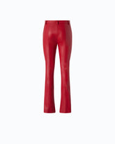 Pantaloni slim fit svasati effetto nappa - | Pinko