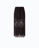 Gonna pencil in pizzo - | Pinko