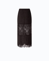 Gonna pencil in pizzo - | Pinko