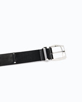 Cintura in pelle con borchie rettangolari 3 cm - | Pinko