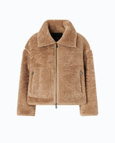 Caban façon shearling - | Pinko