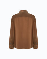 Camisa de sarga aterciopelada - | Pinko