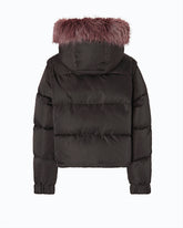 Piumino corto con maniche staccabili - | Pinko