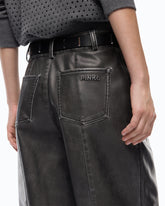 Bermuda in tela effetto vintage - | Pinko