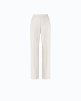 Pantaloni con piega stirata - | Pinko
