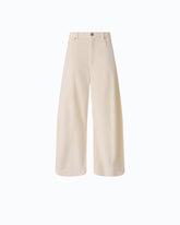 Pantaloni barrel fit in velluto a costine - | Pinko