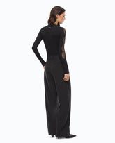 Maglia body con trasparenze - | Pinko