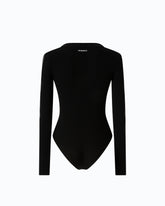 Maglia body con trasparenze - | Pinko