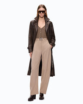 Pantaloni con cintura - | Pinko