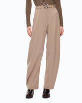 Pantaloni con cintura - | Pinko