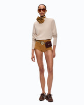 Wool and cashmere turtleneck sweater - | Pinko