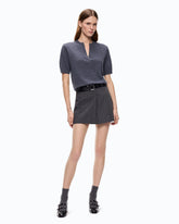 Maglia con scollo a V in lana e cashmere - | Pinko
