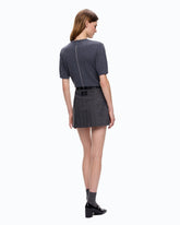Maglia con scollo a V in lana e cashmere - | Pinko