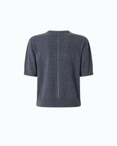 Maglia con scollo a V in lana e cashmere - | Pinko