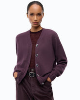 Wool and cashmere cardigan - | Pinko