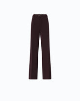 Pantaloni a palazzo tinta unita - | Pinko