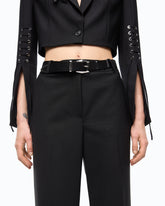 Pantalone sartoriale in fresco di lana - | Pinko