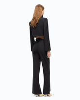 Pantalone sartoriale in fresco di lana - | Pinko