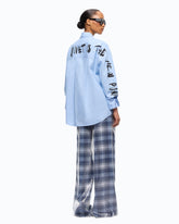 Chemise en coton « Quiet Is The New Punk » - | Pinko