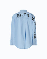 Chemise en coton « Quiet Is The New Punk » - | Pinko