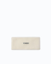 Fascia per capelli con logo lettering PINKO - | Pinko