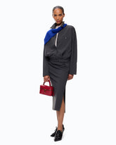 Gonna pencil in punto stoffa - | Pinko