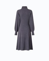 Abito midi dolcevita in misto lana - | Pinko