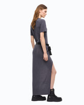 Abito in misto lana con retro più lungo - | Pinko