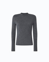 Maglia in lana merino con spalline rimovibili - | Pinko