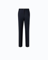 Pantaloni a sigaretta in misto lana stretch - | Pinko