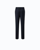 Pantaloni a sigaretta in misto lana stretch - | Pinko